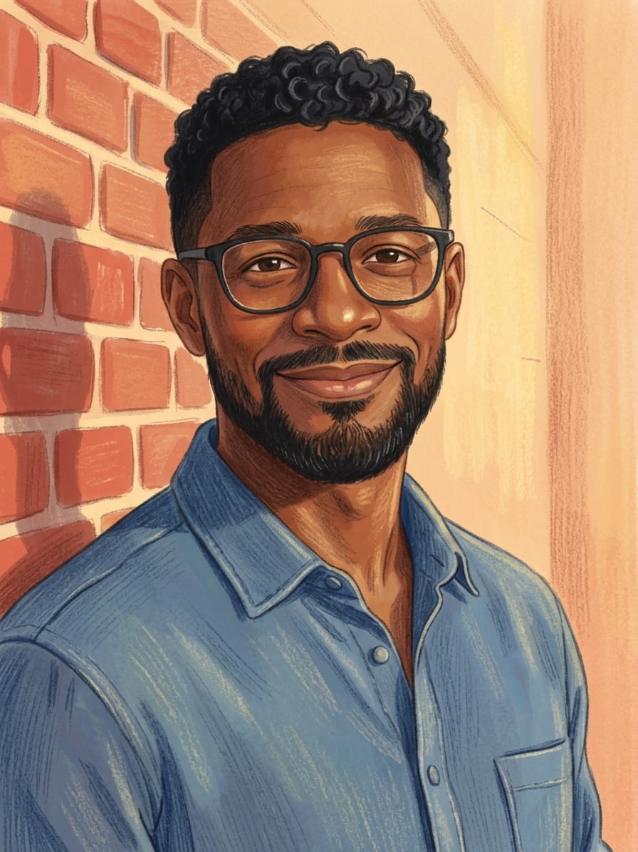 Portrait in the storybook style